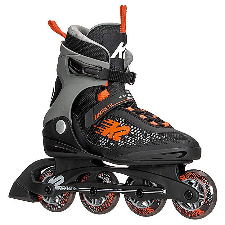 K2 Kinetic 80 Mens Inline Skates - Light Use 29525 – Skates.com