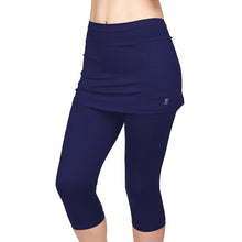 
                        
                          Load image into Gallery viewer, Sofibella Abaza WMNS Tennis Skirt w/Capri Leggings - Navy/2X
                        
                       - 4