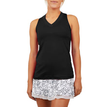 
                        
                          Load image into Gallery viewer, Sofibella UV Colors Racerback Wmns Tennis Tank Top - Black/XL
                        
                       - 6