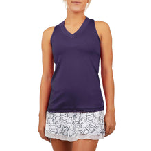 
                        
                          Load image into Gallery viewer, Sofibella UV Colors Racerback Wmns Tennis Tank Top - Plum/XL
                        
                       - 12