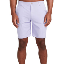 
                        
                          Load image into Gallery viewer, Redvanly Hanover 9 Inch Mens Pull-On Golf Shorts - Baby Lavender/XXL
                        
                       - 2