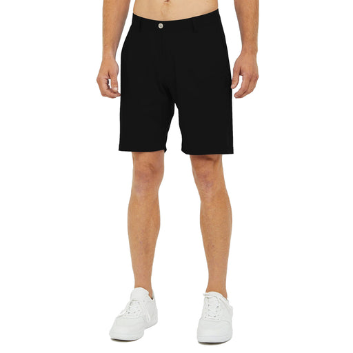 Redvanly Hanover 9 Inch Mens Pull-On Golf Shorts - Black/M