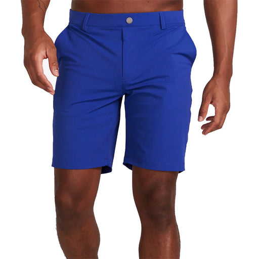 Redvanly Hanover 9 Inch Mens Pull-On Golf Shorts - Mazarine Blue/XXL