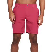 
                        
                          Load image into Gallery viewer, Redvanly Hanover 9 Inch Mens Pull-On Golf Shorts - Sangria/XXL
                        
                       - 28