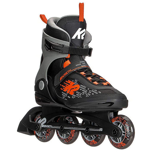 K2 Kinetic 80 Mens Inline Skates - Black/Red/13.0