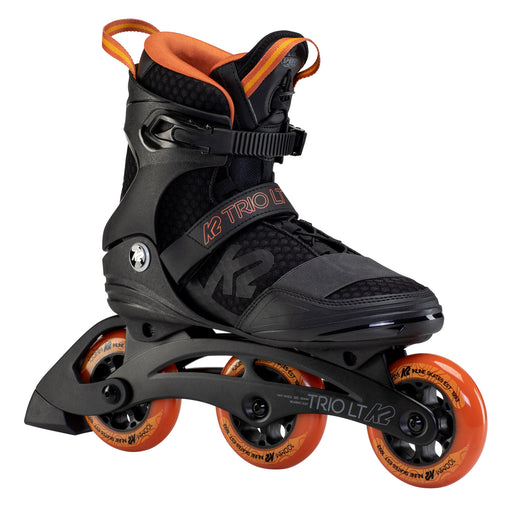 K2 Trio LT 100 Mens Urban Inline Skates 1 - Black/Orange/14.0