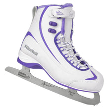 
                        
                          Load image into Gallery viewer, Riedell Soar Womens Figure Skates - 7.0/White/Violet/M
                        
                       - 2