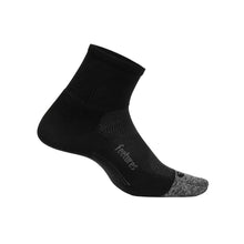 
                        
                          Load image into Gallery viewer, Feetures Elite Light Cushion Unisex Quarter Socks - BLACK 159/XL
                        
                       - 1