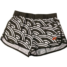 
                        
                          Load image into Gallery viewer, Yonex Practice Womens Tennis Shorts - Black White Bkw/L
                        
                       - 2