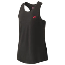 
                        
                          Load image into Gallery viewer, Yonex Practice Womens Tennis Tank Top - Black Bk/L
                        
                       - 1