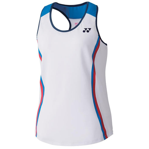 Yonex Melbourne Collection Womens Tennis Tank Top - White W/L