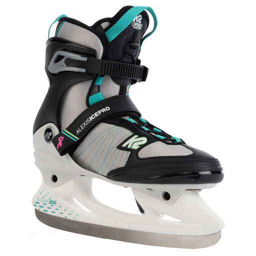 K2 Alexis Ice Pro Womens Ice Skates 1 - Wht/Gry/Teal/11.0