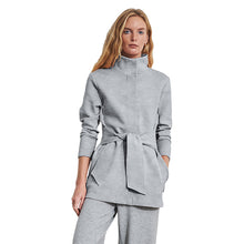 
                        
                          Load image into Gallery viewer, Varley Anset Womens Wrap Jacket - Light Grey Marl/M
                        
                       - 6