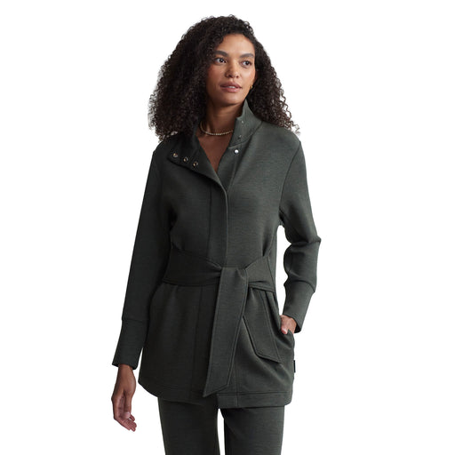 Varley Anset Womens Wrap Jacket - Olive Marl/M