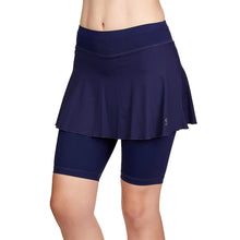 
                        
                          Load image into Gallery viewer, Sofibella Jan Bermuda Womens Tennis Skirt w Shorts - Navy/2X
                        
                       - 3