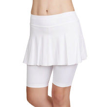 
                        
                          Load image into Gallery viewer, Sofibella Jan Bermuda Womens Tennis Skirt w Shorts - White/2X
                        
                       - 7