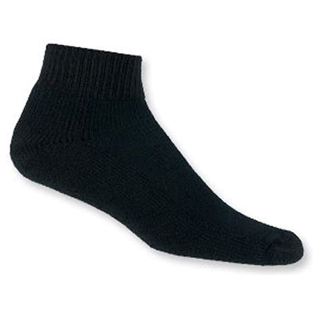 Thorlo Tennis Mini Crew Socks - Black/L