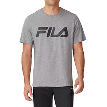 
                        
                          Load image into Gallery viewer, FILA Classic Crew Logo Mens T-Shirt - GREY 028/XXL
                        
                       - 1