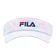 
                        
                          Load image into Gallery viewer, FILA Tie Dye Tennis Visor - MULTI 323/One Size
                        
                       - 2