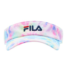 
                        
                          Load image into Gallery viewer, FILA Tie Dye Tennis Visor - MULTI 511/One Size
                        
                       - 3