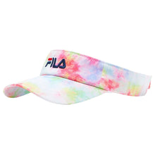 
                        
                          Load image into Gallery viewer, FILA Tie Dye Tennis Visor - MULTI 623/One Size
                        
                       - 4