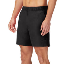 
                        
                          Load image into Gallery viewer, FILA Interval 8 inch Mens Tennis Shorts - BLACK 008/XXL
                        
                       - 1