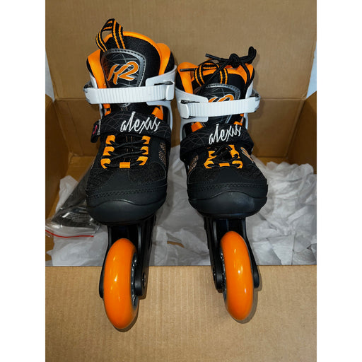 K2 Alexis 80 Womens Inline Skates 31937 - Black/Tangerine/6.0