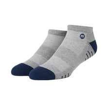 
                        
                          Load image into Gallery viewer, TravisMathew Eighteener 2.0 Ankle Socks - Heather Sleet/One Size
                        
                       - 3