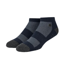 
                        
                          Load image into Gallery viewer, TravisMathew Eighteener 2.0 Ankle Socks - Mood Indigo/One Size
                        
                       - 7