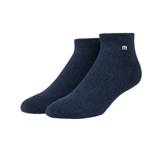 
                        
                          Load image into Gallery viewer, TravisMathew Shorty Smalls 2.0 Ankle Socks - Htr Mood Indigo/One Size
                        
                       - 5