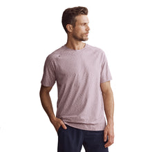 
                        
                          Load image into Gallery viewer, Rhone Reign Short Sleeve Mens Crew Neck - Mauve Space Dye/XL
                        
                       - 7