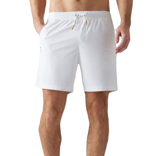 Rhone Pursuit Lined 7 Inch Mens Tennis Shorts - Bright White/XL