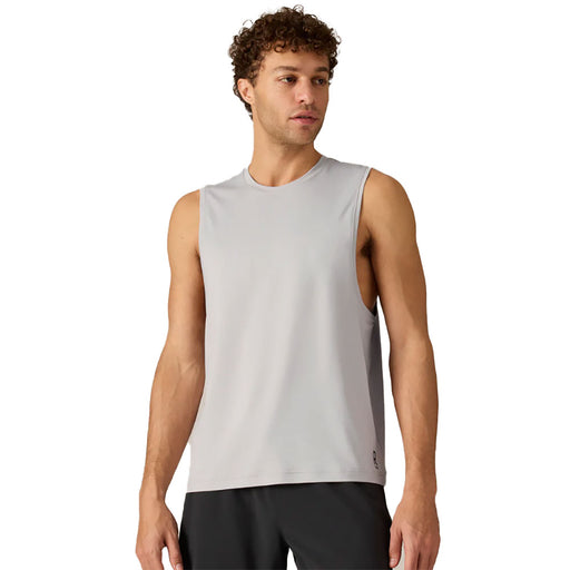 Rhone Base Training Sleeveless Tennis Shirt - Sleet Gray/XL