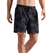 
                        
                          Load image into Gallery viewer, Rhone Pursuit Unlined 7 Inch Mens Tennis Shorts - Black Camo/XL
                        
                       - 1