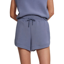 
                        
                          Load image into Gallery viewer, Varley Ollie High Waisted 3.5 Inch Womens Shorts - Stone Blue/S
                        
                       - 1