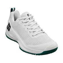 
                        
                          Load image into Gallery viewer, Wilson Rush Pro 4.5 Mens Tennis Shoes - White/Club Grn/D Medium/14.0
                        
                       - 15