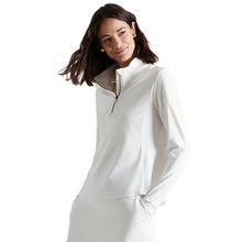 
                        
                          Load image into Gallery viewer, Rhone Course to Court Womens Tennis Quarter-Zip - Snow White/L
                        
                       - 1