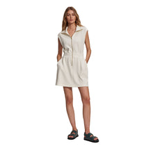 
                        
                          Load image into Gallery viewer, Varley Rosannah Womens Zip Dress - Egret/L
                        
                       - 1