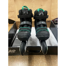 
                        
                          Load image into Gallery viewer, K2 Sk8 Hero Boa ALU Boys Adj Inline Skates 33055 - Black/Green/1-5
                        
                       - 1