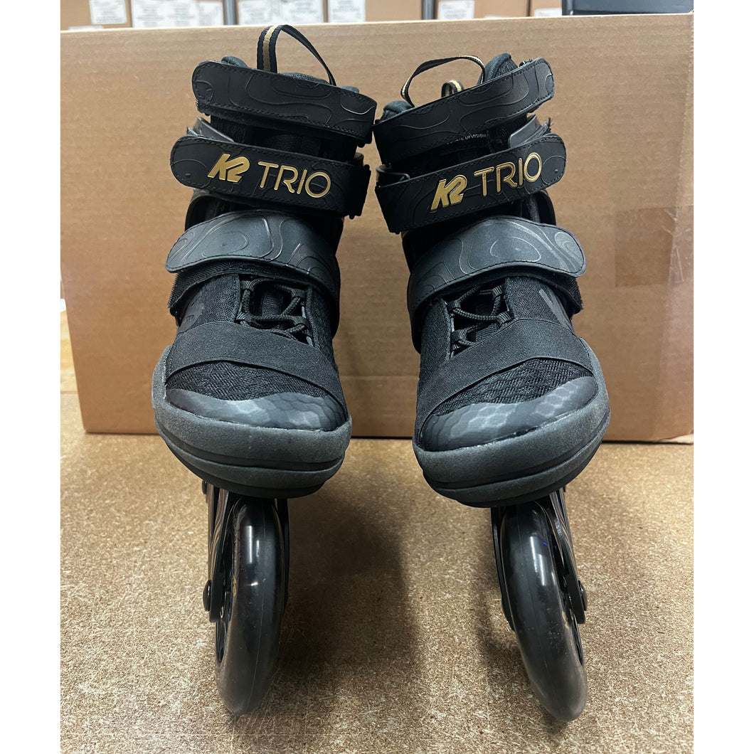 K2 Trio 110 Mens Urban Inline Skates 33061 - Black/Gold/10.0