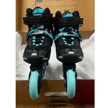 
                        
                          Load image into Gallery viewer, Roces Helium TIF Womens Inline Skates 33062 - BLACK/AZURE 001/7
                        
                       - 1