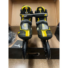 
                        
                          Load image into Gallery viewer, K2 MOD 110 Mens Inline Skates 33114 - Gray/Blk/Yellow/12.0
                        
                       - 1