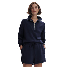 
                        
                          Load image into Gallery viewer, Varley Hawley Half-Zip Womens Sweater - Navy/L
                        
                       - 5