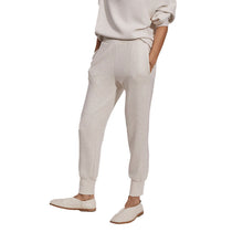 
                        
                          Load image into Gallery viewer, Varley The Slim Cuff 25 Inch Womens Pants - Ivory Marl/L
                        
                       - 5