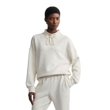 
                        
                          Load image into Gallery viewer, Varley Oakdale Sweat Womens Pullover - Ivory Marl Flec/L
                        
                       - 1