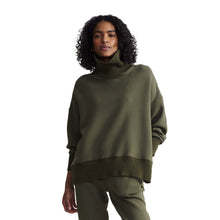 
                        
                          Load image into Gallery viewer, Varley Barker High Neck Womens Sweater - Olive Night/M
                        
                       - 5