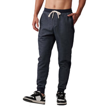 
                        
                          Load image into Gallery viewer, Rhone Heritage Midweight Mens Sweatpants - Navy Heather/L
                        
                       - 5