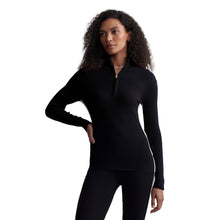 
                        
                          Load image into Gallery viewer, Varley Demi 2.0 Half-Zip Womens Knit Pullover - Black/L
                        
                       - 1