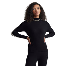 
                        
                          Load image into Gallery viewer, Varley Wilshire Mockneck Womens Knit Sweater - Black/M
                        
                       - 1