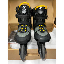 
                        
                          Load image into Gallery viewer, Used K2 F.I.T. 80 Boa Gray M Inline Skates 34162 - Gray/Mustard/13.0
                        
                       - 1